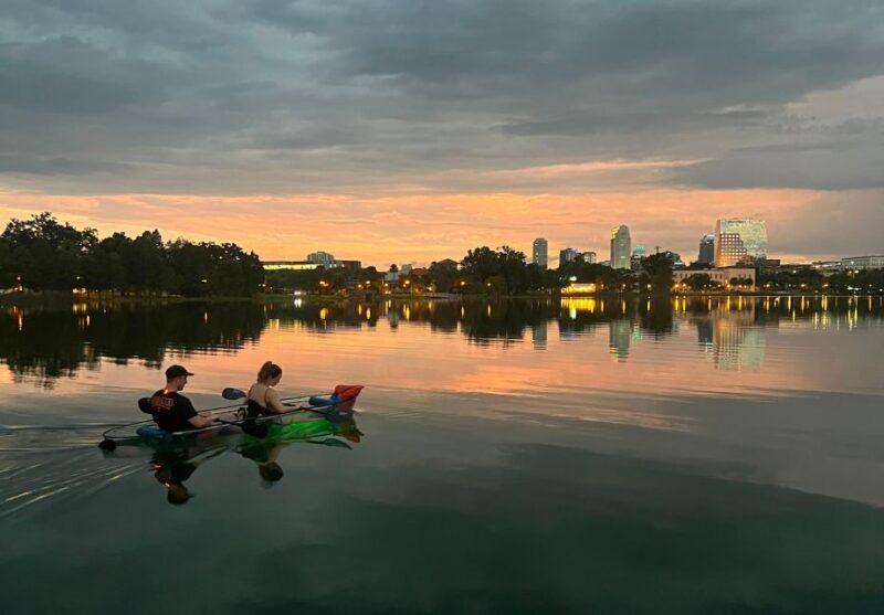 Orlando: Sunset Clear Kayak or Paddleboard in Paradise Tour - Key Points