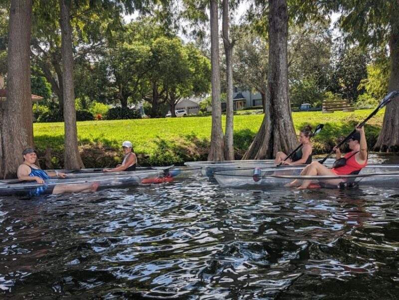 Orlando: Urban Clear Kayak or Paddleboard in Paradise - The Vessels and Flexibility