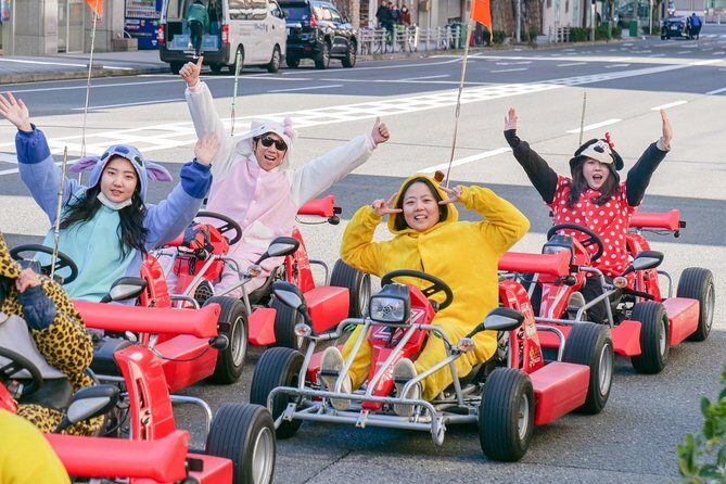 Osaka Go Karting Tour with Funny Costume - Key Points