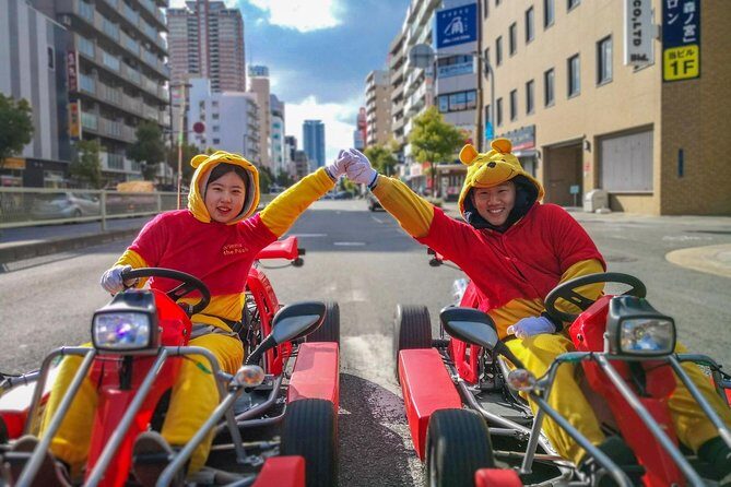 Osaka Go Karting Tour with Funny Costume - An Unconventional Way to Explore Osaka