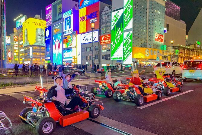 Osaka Go Karting Tour with Funny Costume - FAQ