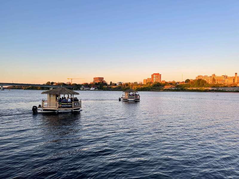 Ottawa: Floating Tiki Bar Cruise on the Ottawa River - An Introduction to the Floating Tiki Bar Cruise
