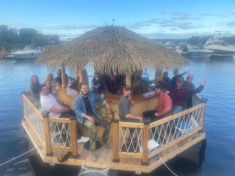 Ottawa: Floating Tiki Bar Cruise on the Ottawa River - The Sum Up