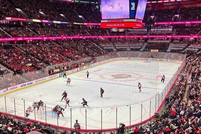 Ottawa Senators Ice Hockey Game at Canadian Tire Center - Food, Drinks, and Merchandise: Whats Available?