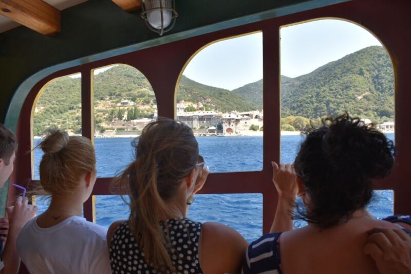Ouranoupoli: Mount Athos Peninsula Sightseeing Cruise - Key Points