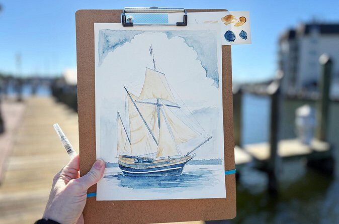 Outdoor Watercolor Class in Annapolis the Sailing Capital of USA - Booking and Practical Tips