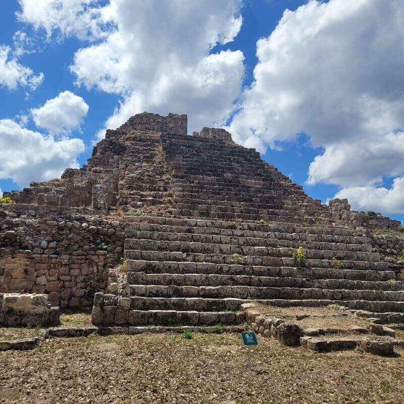 Oxkintok ancient Puuc + Becal Jipi Japa artisan + Cenote - Cooling Off in a Cenote: The Perfect Finish