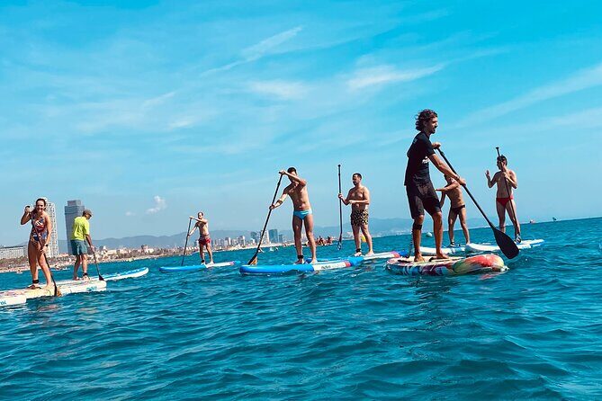 Paddle Surfing in Barcelona - Meeting Point and Start