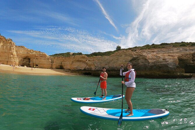 Paddleboarding adventure at Benagil caves - The Value of the Tour