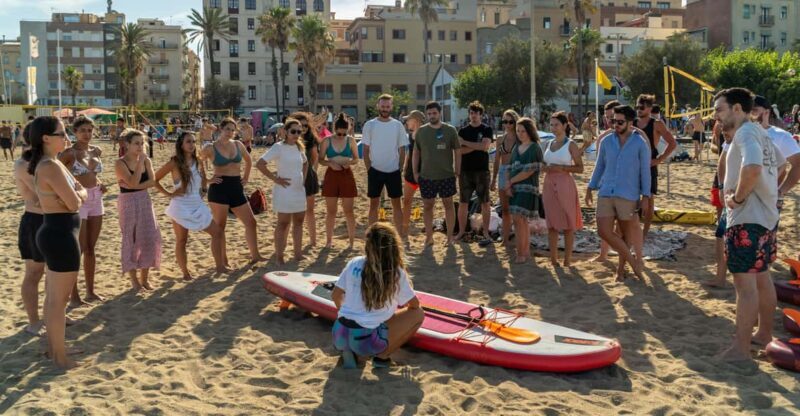 Paddlesurf Lesson in Barcelona - Key Points