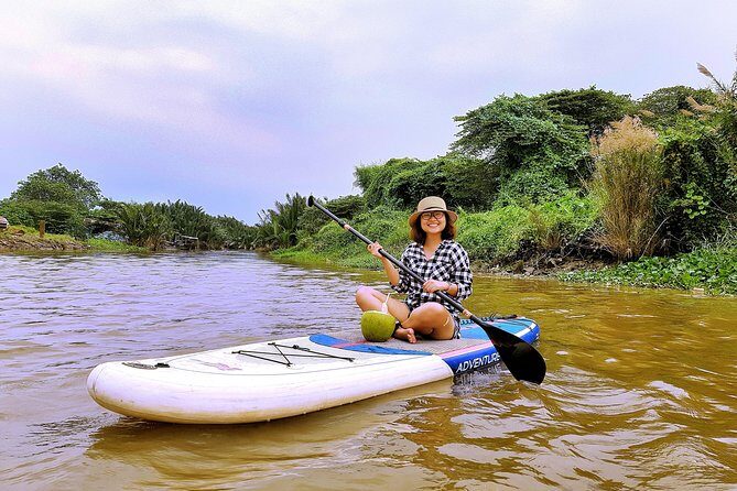 Paddling to explore the historic Vietnam War Rach Chiec jungle, - Key Points