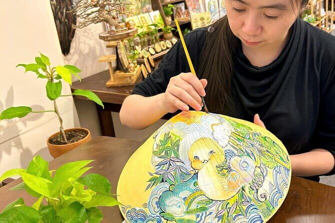 Paint & Personalize a Vietnamese Non La with B/S Art Studio topic - Engaging Meta Description