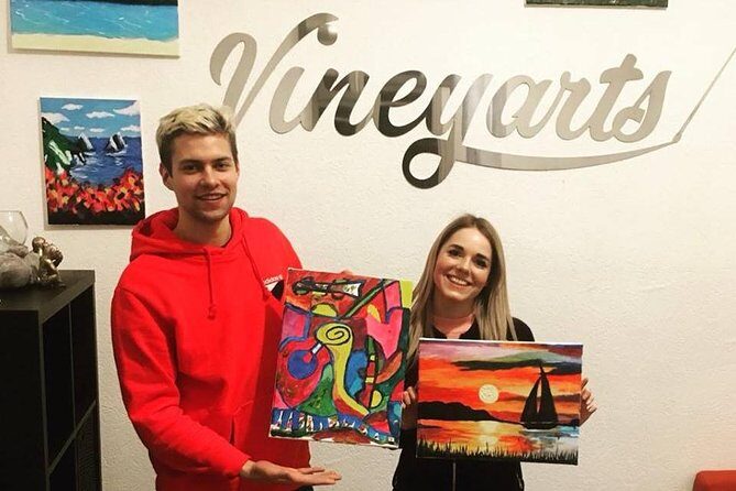 Paint & Sip in a 17th-Century Palazzo with Wine & Pizza - Discovering Rome’s Artistic Charm