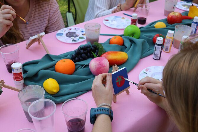 Paint Tiny Canvases in Forsyth Park - Practical Aspects: Booking, Cost, and Weather