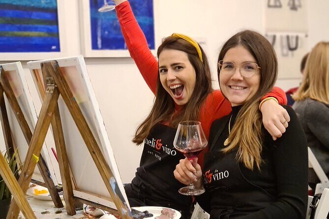 Painting party at Art Bottega - Paint & Wine Studio in Rijeka - In-Depth Look at the Experience
