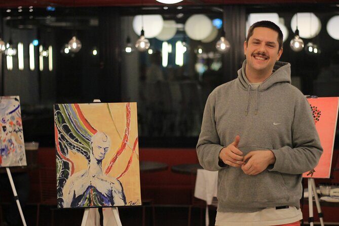 Painting uncorked art and enjoying wine in Frankfurt am Main - Key Points