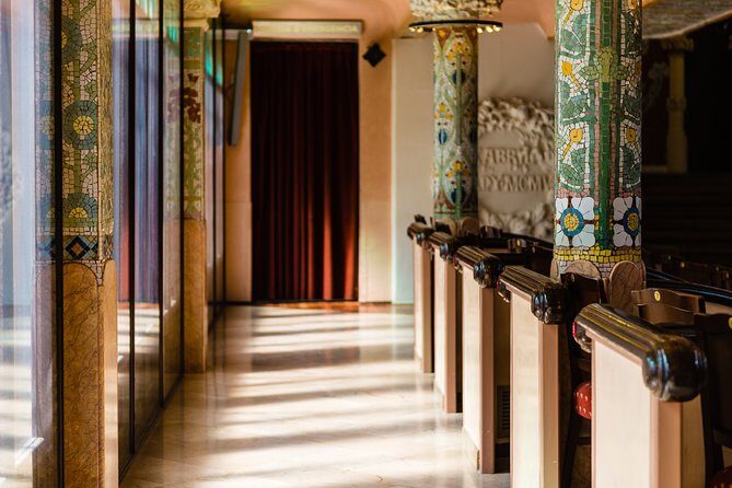 Palau de la Musica Catalana Admission Ticket with Audioguide - Accessibility and Location