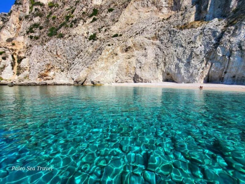 Paleokastritsa: Kasteli, Blue Caves, & Limni Beach Boat Trip - The Guide & Atmosphere