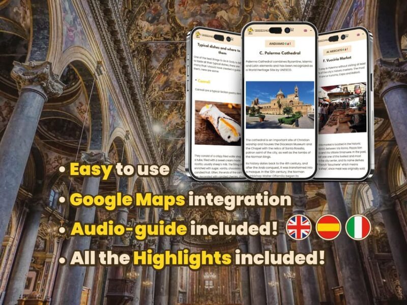 Palermo: Digital guide made with a Local for your tour - Why This Tour Stands Out