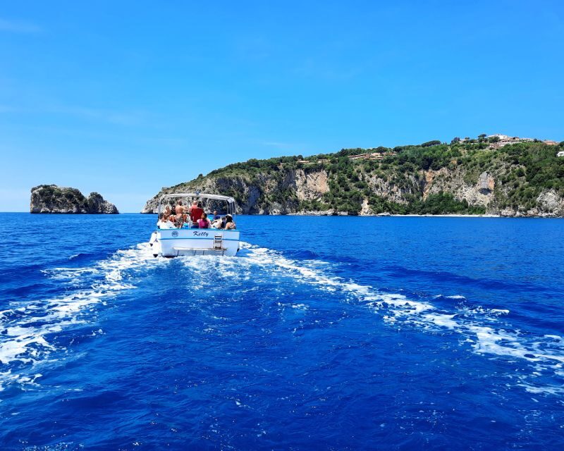 Palinuro: Boat Trip along the Coast & Blue Grotto Visit - Visiting the Blue Grotto and Coastline Caves