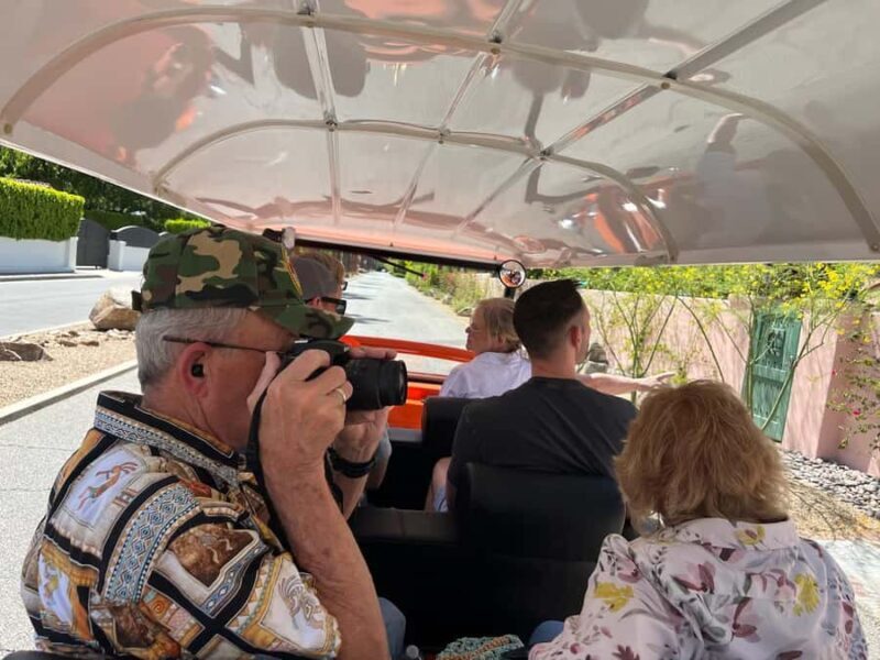 Palm Springs Tour from an open air 6 Passenger Golf Cart - An In-Depth Look at the Palm Springs Open-Air Golf Cart Tour