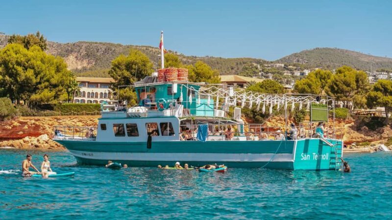 Palma: Punta Negra and Ses Illetes Boat Trip with Live Music - Key Points
