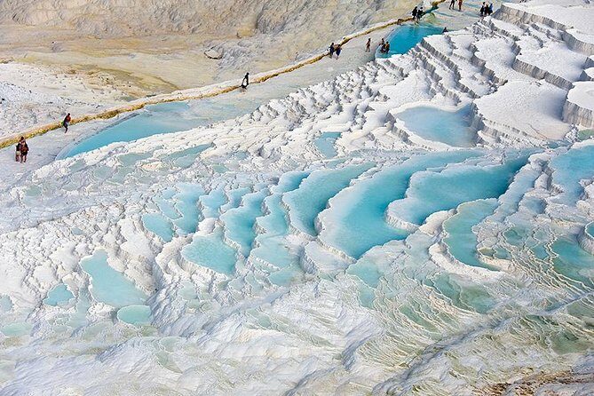 Pamukkale Hierapolis and Cleopatra's Pool Tour with lunch from Antalya - FAQs