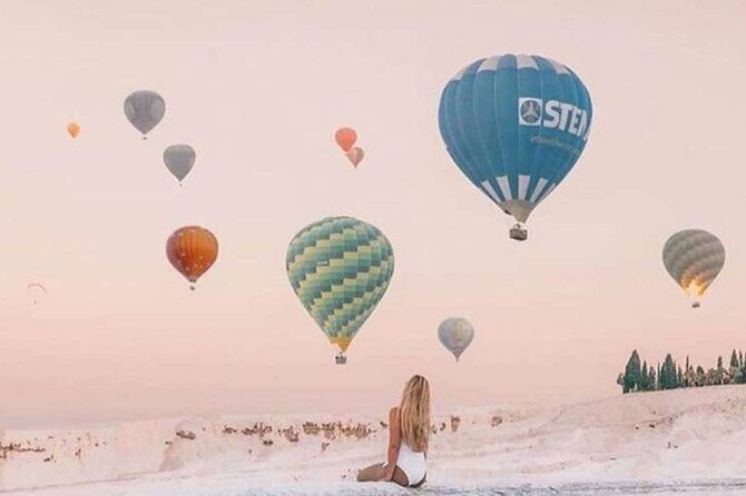 Pamukkale Hot Air Balloon Ride Certificate and 2 Meals in Antalya - Key Points