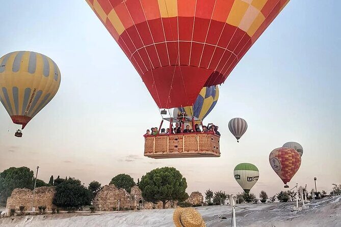 Pamukkale Hot Air Balloon Ride Certificate and 2 Meals in Antalya - FAQ