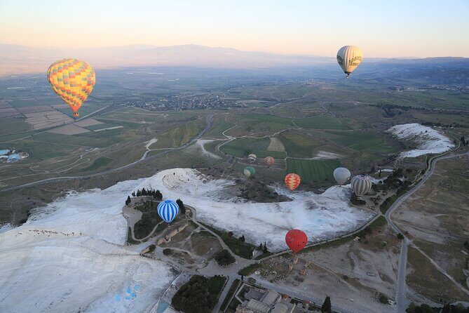 Pamukkale Hot Air Balloon w/Flight Certificates,Champagne Toast & Hotel Transfer - An Overview of the Pamukkale Hot Air Balloon Tour