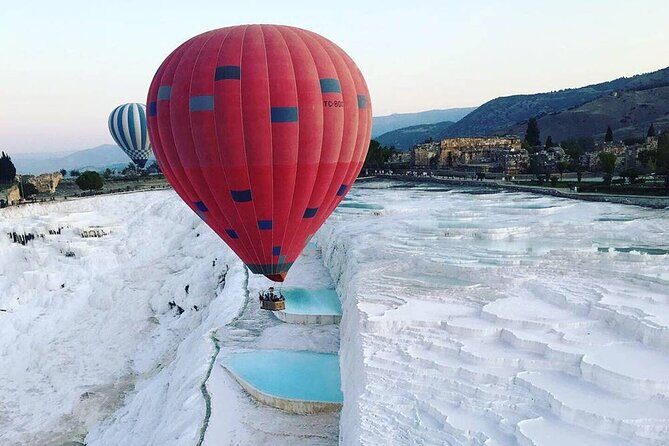 Pamukkale Sunrise Hot Air Balloon Flight with Flight Cerfiticate - Key Points
