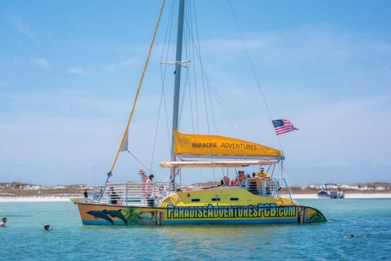 Panama City Beach: Shell Island Catamaran Snorkeling Tour - Key Points