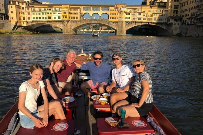 Panoramic Florence by Boat with Wine - The Vessel and the Atmosphere