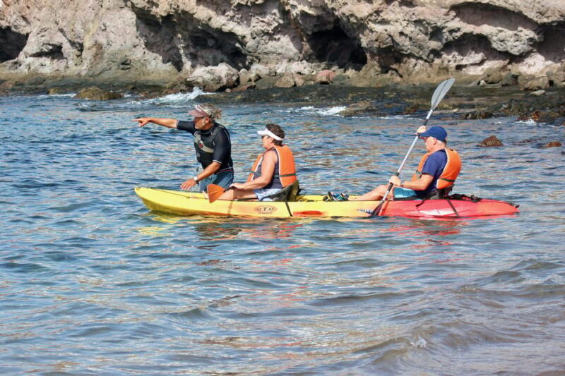 Papagayo: Kayak Experience in Los Ajaches Natural Monument - The Experience in Detail
