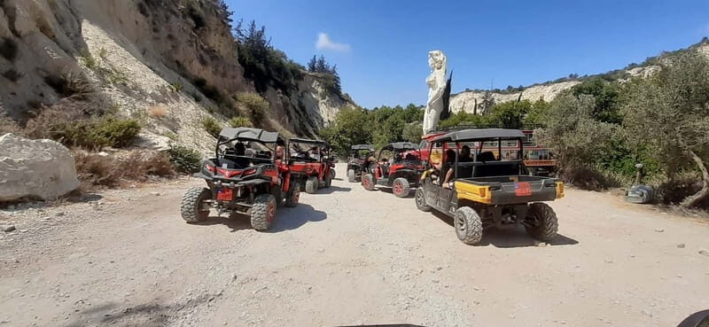Paphos: Buggy Tour Akamas incl and Adonis Falls - The Scenic Drive and Lunch Break