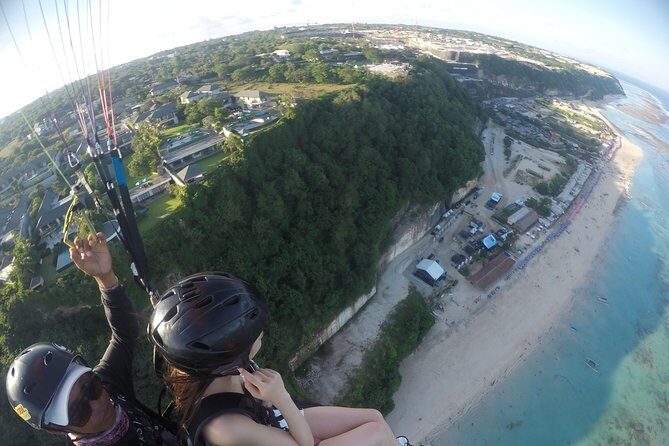 Paragliding Bali Nusa Dua cliff with Free Photo/Videos - The Authenticity and Safety of Bali Paragliding