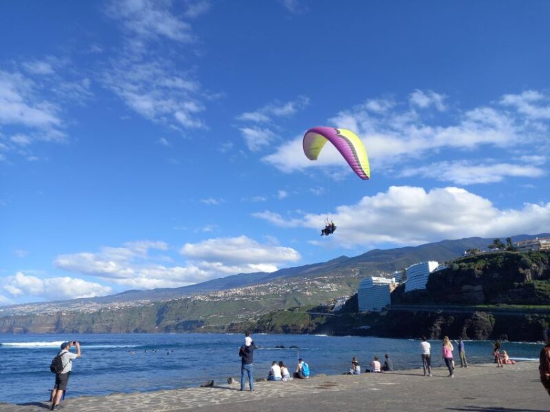 Paragliding from Puerto de la Cruz or Teide (day/sunset) - The Sum Up