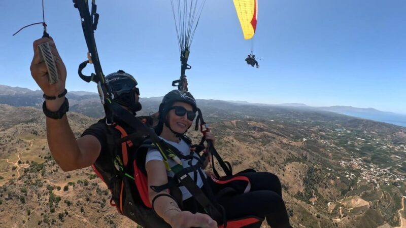 Paragliding in Chania - Key Points