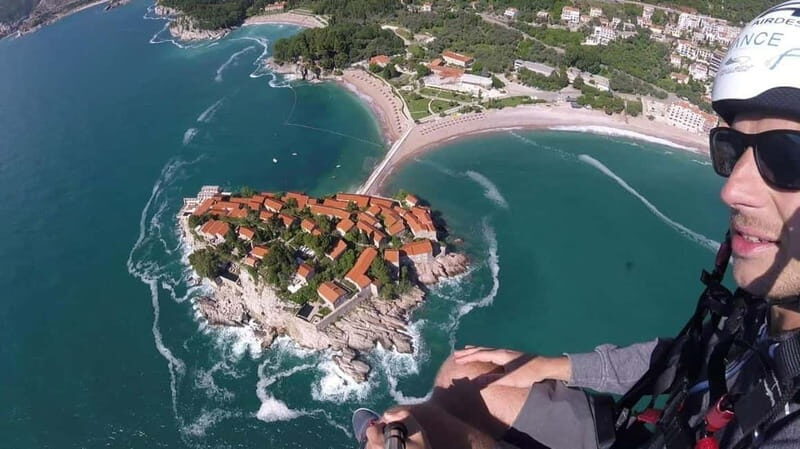 Paragliding Montenegro: Sveti Stefan Air Excursion - What You Can Expect During the Tour