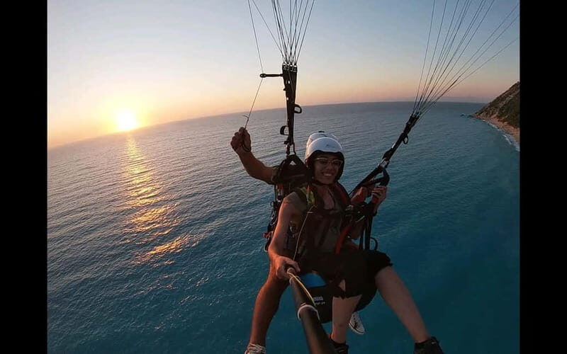 Paragliding paramotor flight corfu - Key Points
