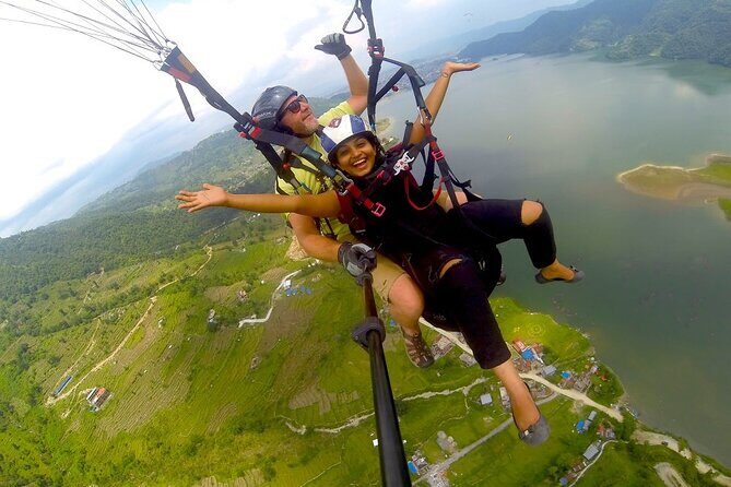 Paragliding Tandem Flight from Pokhara with Photos and Video - The Experience in Detail