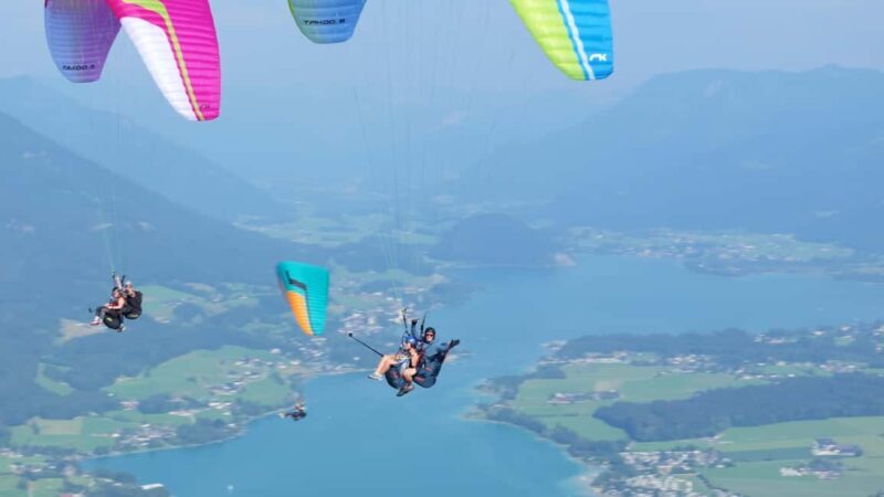 Paragliding Tandem in Salzkammergut / Sound of Music Flight - Key Points