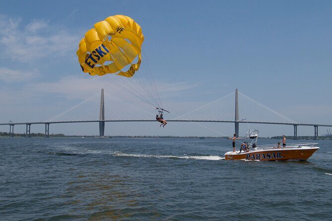 Parasailing Over Historic Charleston Harbor - Key Points