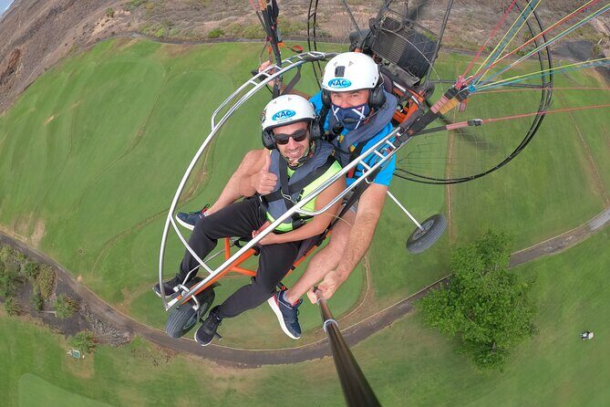 Paratrike Flight in Costa de Adeje with the World Champion - Key Points