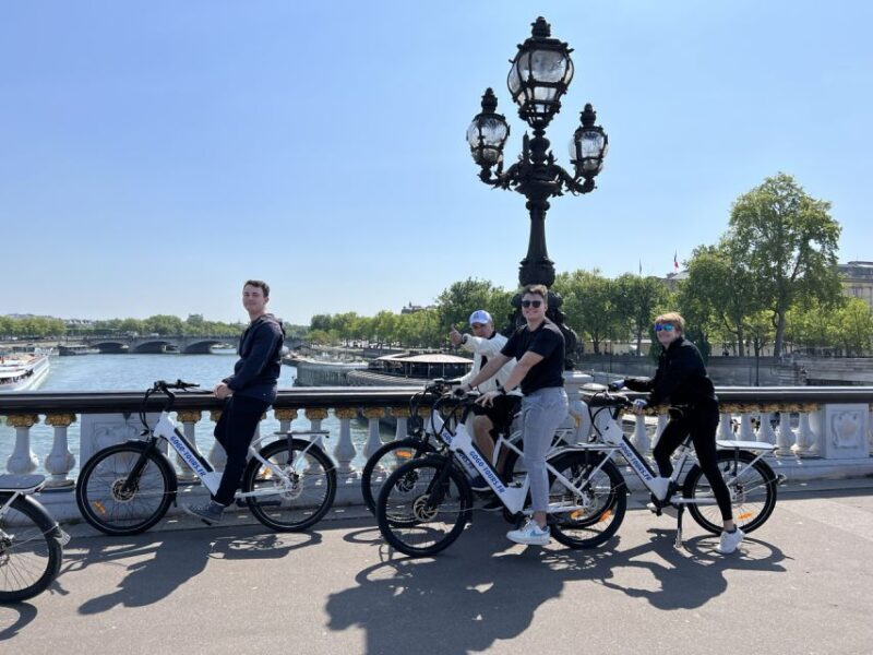 Paris: Afternoon E-Bike Guided Small Group Tour - Practical Details & Considerations