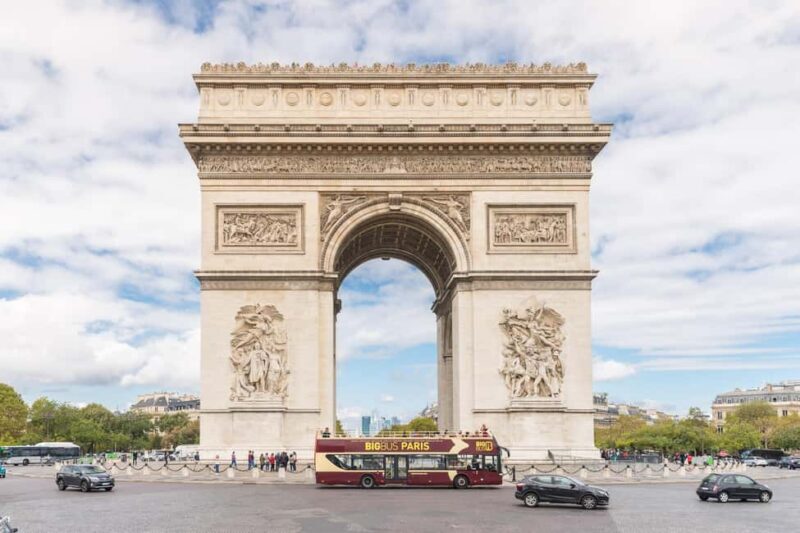 Paris: Arc de Triomphe Ticket & Big Bus Hop-on Hop-off Tour - An In-Depth Look at the Tour