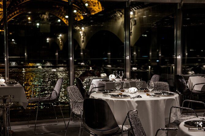 Paris at the First Lodges - Ducasse sur Seine dinner cruise - The Sum Up
