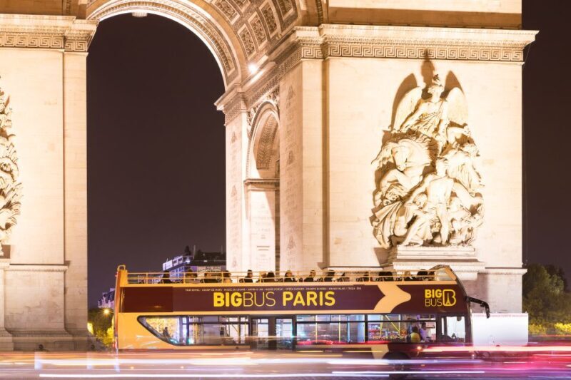Paris: Big Bus Hop-on Hop-off Tour & Panoramic Night Tour - The Sum Up