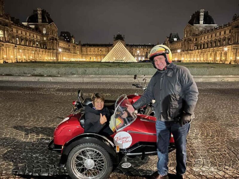 Paris by Night Sidecar Tour - Authentic Hidden Gems and Lesser-Known Sights