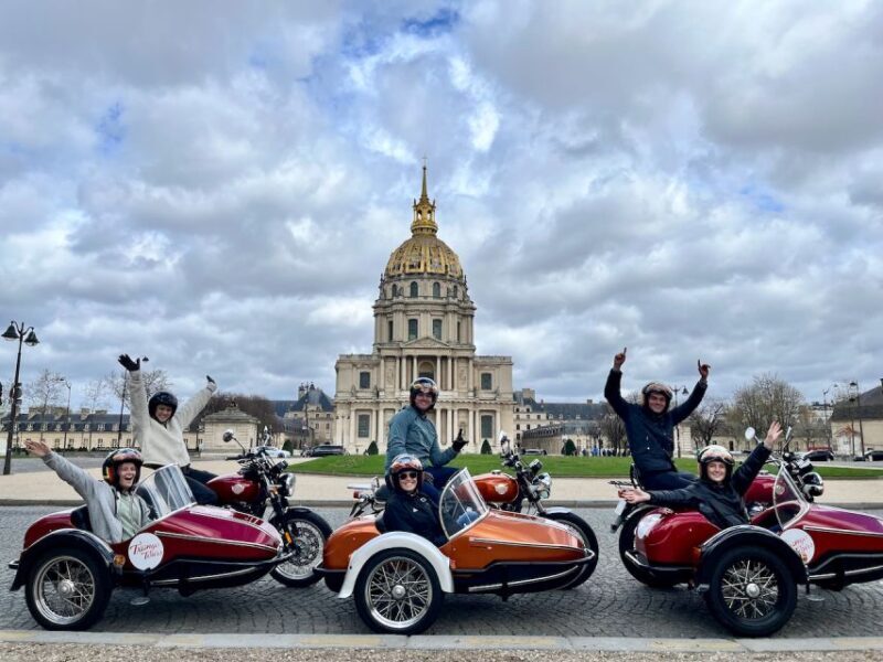 Paris by sidecar 1HR Tour - FAQ